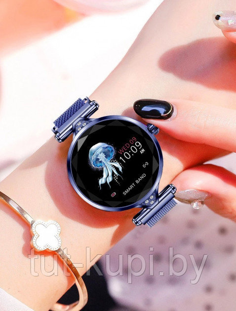 Женские смарт часы Fashion Starry Sky H1 с измерением давления - фото 5 - id-p117237200