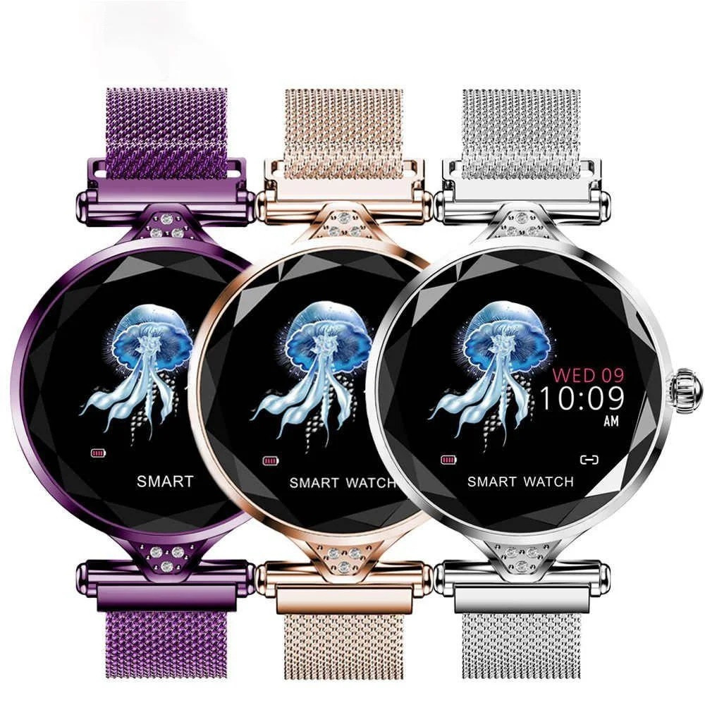 Женские смарт часы Fashion Starry Sky H1 с измерением давления - фото 7 - id-p117237200