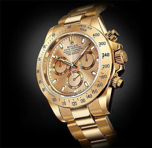 Наручные часы Rolex Daytona RX-1002 gold - фото 4 - id-p117237403
