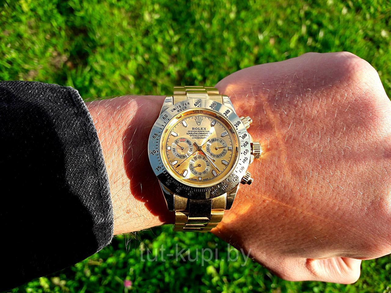 Наручные часы Rolex Daytona RX-1002 gold - фото 5 - id-p117237403