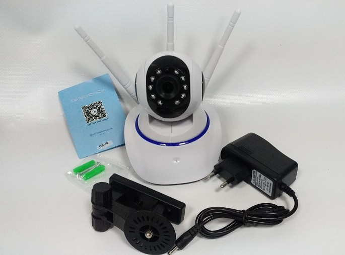 Беспроводная Wi-Fi IP камера видеонаблюдения системы безопасности - фото 2 - id-p117237429