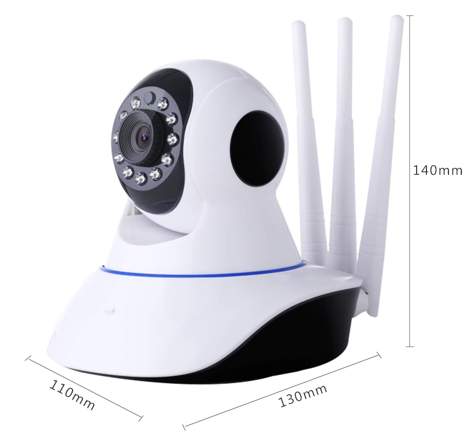 Беспроводная Wi-Fi IP камера видеонаблюдения системы безопасности - фото 6 - id-p117237429