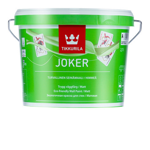Джокер Joker Тиккурила, интерьерная гипоаллергенная краска, С, 0,9л - фото 1 - id-p117237426