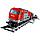 Лего Мощный грузовой поезд + пульт, мотор, Lepin 02009, аналог Лего поезд 60098, фото 7