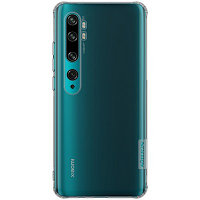 Силиконовый чехол Nillkin Nature TPU Case Серый для Xiaomi Mi CC9 Pro (Mi Note10)