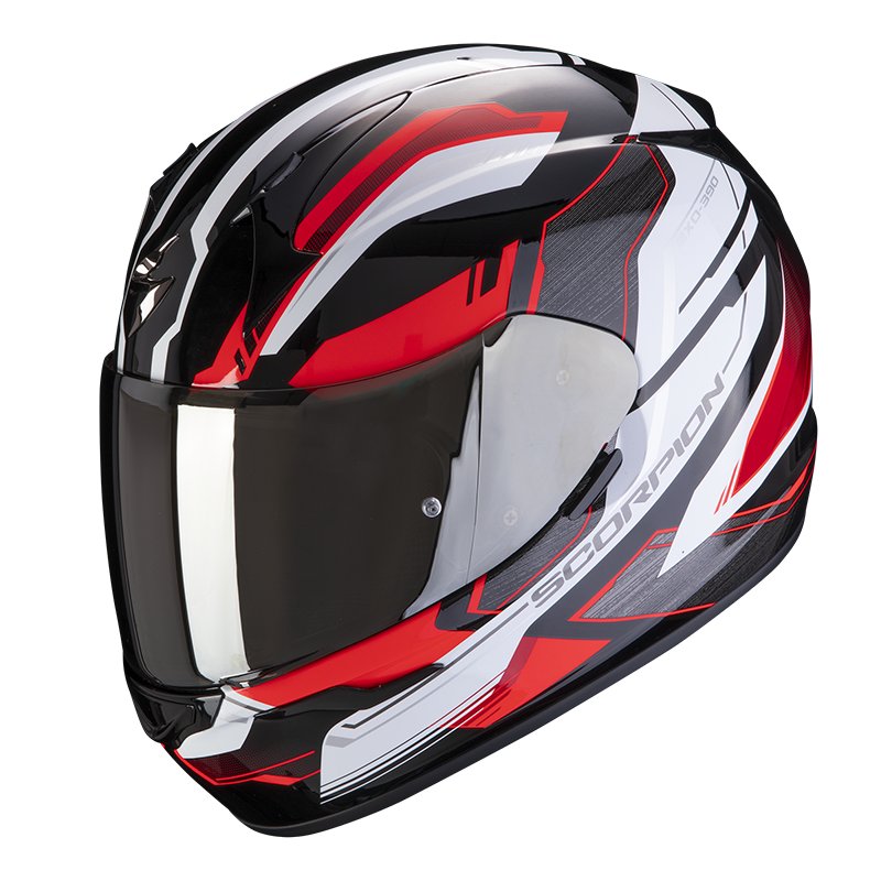 Шлем Scorpion EXO-390 Beat Черный-неон-красный, L