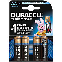 Батарейка Duracell Turbo Max AA (LR06) 4BL(работаем с юр лицами и ИП)