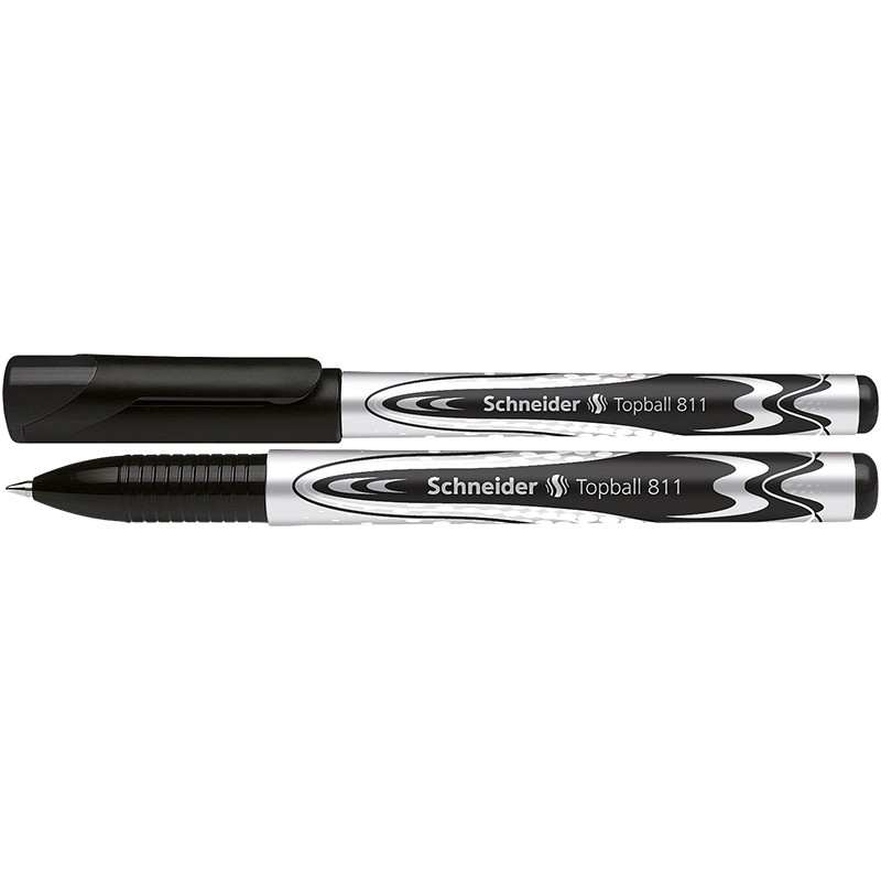 Ручка капиллярная Schneider TopBall 811 0,5 мм, цвет черный(работаем с юр лицами и ИП)