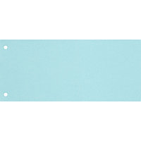 Полоска разделительная прямоугольная, 240х105, картон 180гр., 100 шт., цвет голубой(работаем с юр лицами и ИП)