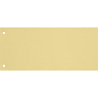 Полоска разделительная прямоугольная, 240х105, картон 180гр., 100 шт., цвет желтый(работаем с юр лицами и ИП)