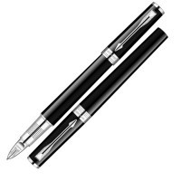 Ручка PARKER 5th INGENUITY Large Black Lacquer CT. - фото 1 - id-p117265137