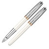 Parker 5th Sonnet Premium Metal and Pearl CT.  