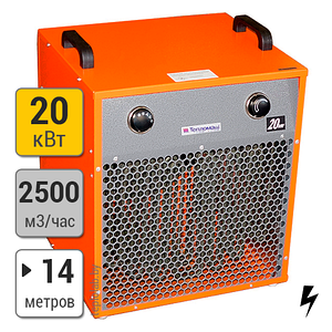 Электрический воздухонагреватель Тепломаш КЭВ-20T20E