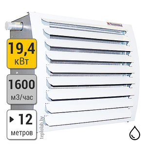 Водяной воздухонагреватель Тепломаш КЭВ-40T3,5W3