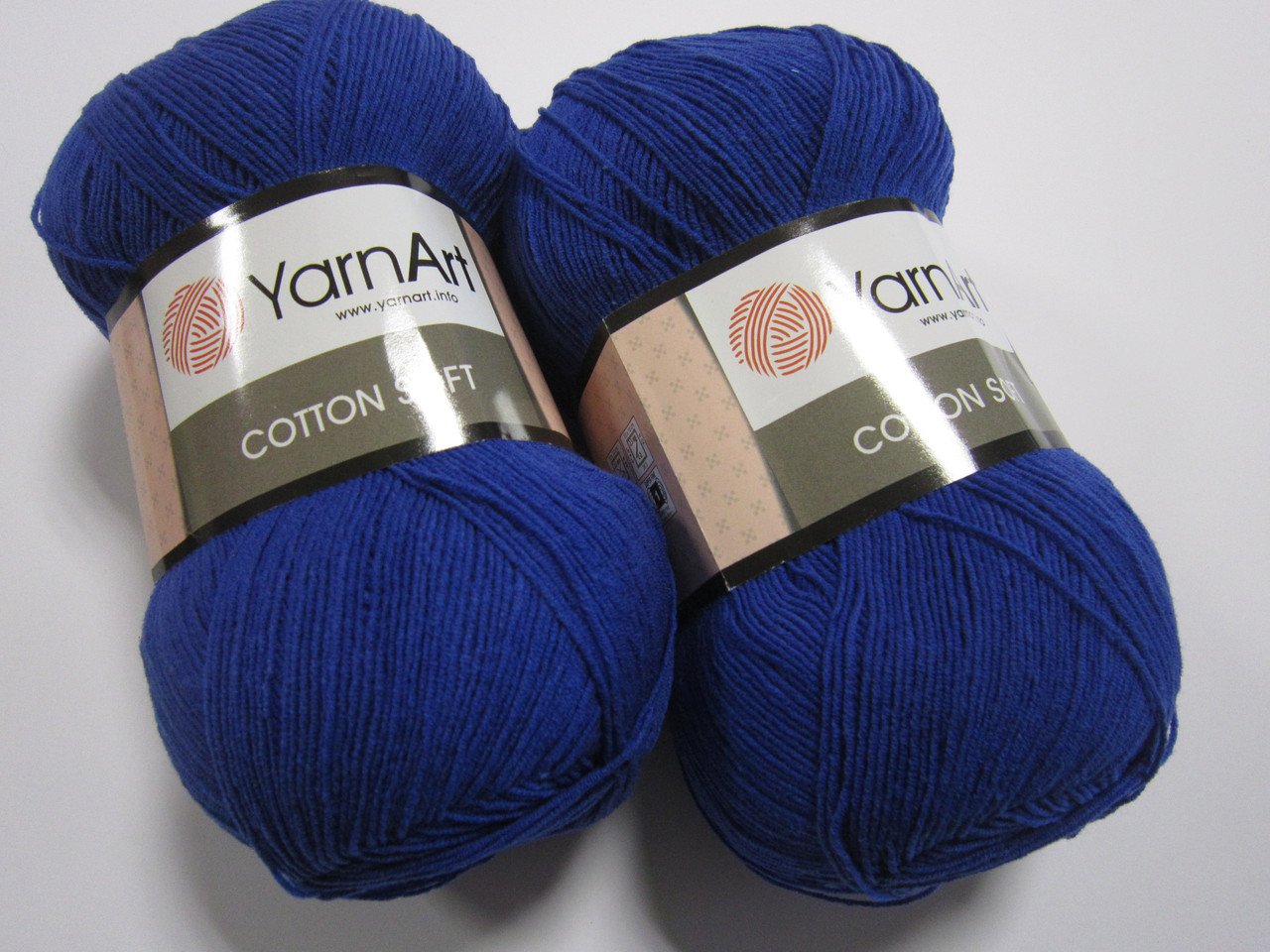 Пряжа YarnArt Cotton Soft цвет 47 василёк