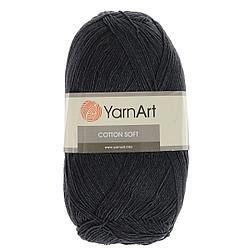 Пряжа YarnArt Cotton Soft цвет 28 графит