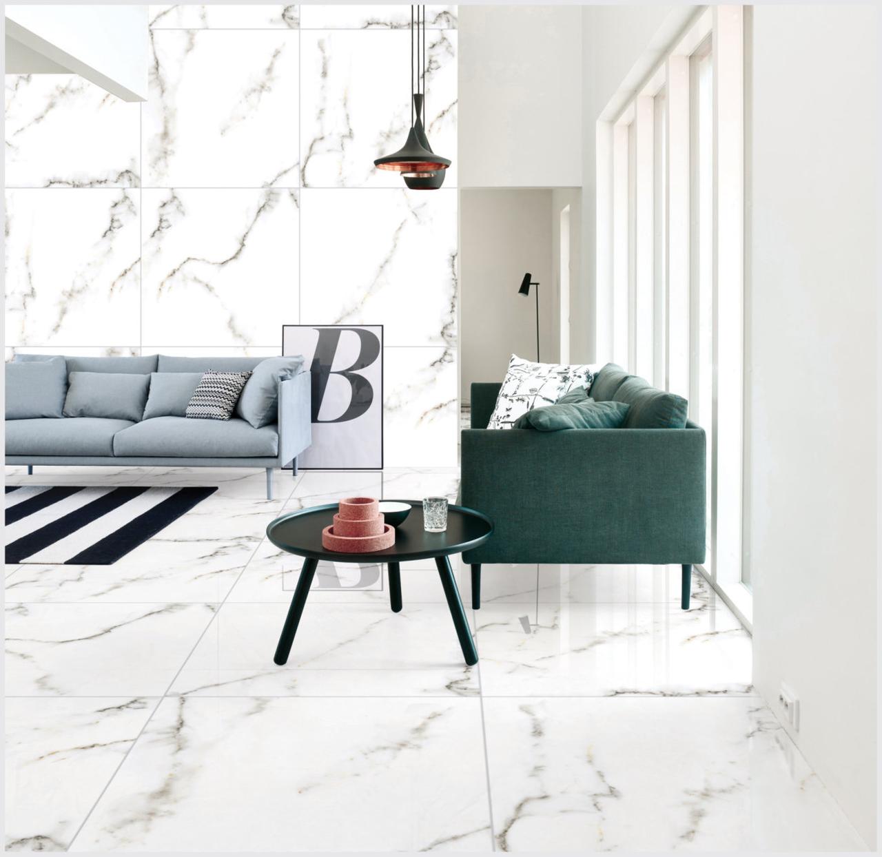 800*800*10 Gres Carrara polished (2/1,28) - фото 1 - id-p117294532