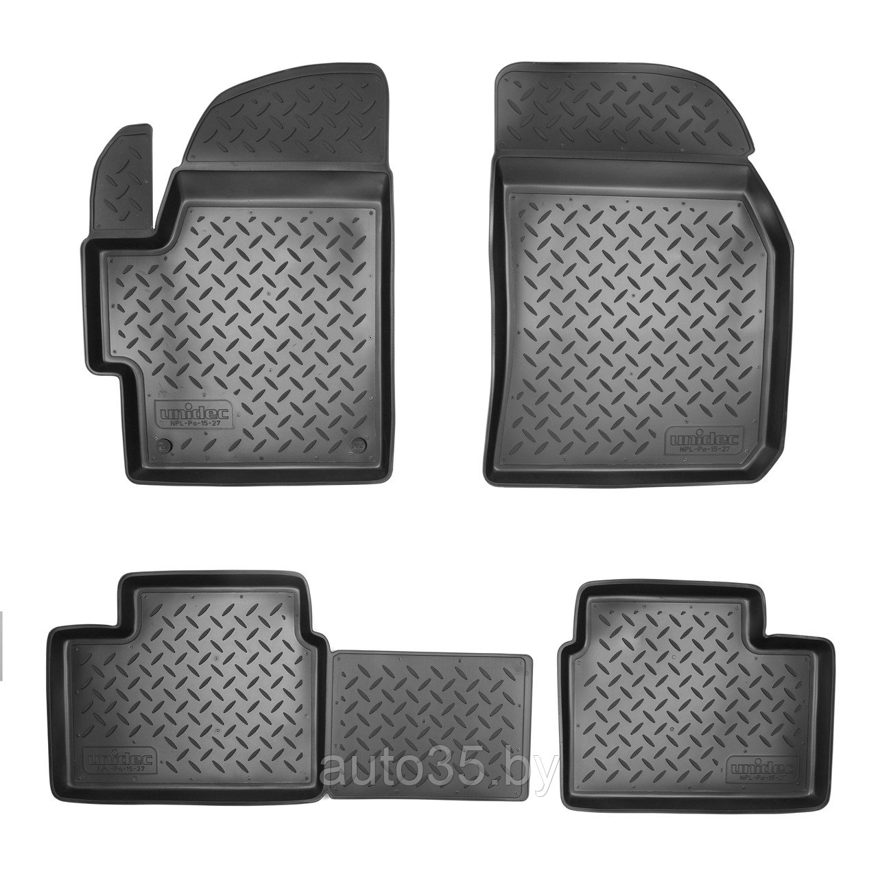 Коврики салонные для Daewoo Matiz (2001-2005)