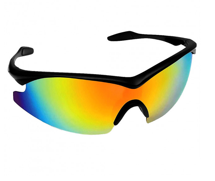 Солнцезащитные поляризованные антибликовые очки Tac Glasses для водителей и спорта (радужные) - фото 4 - id-p117296491