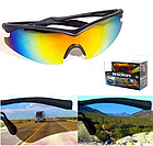 Солнцезащитные поляризованные антибликовые очки Tac Glasses для водителей и спорта (радужные), фото 2