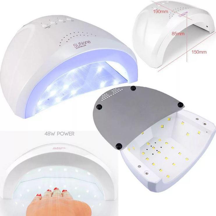 Sun One, Лампа UV/LED, 48W, белая - фото 3 - id-p117307020