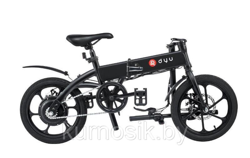 Электровелосипед DYU A1F Black - фото 3 - id-p117308066