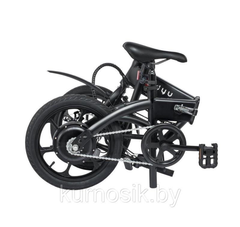 Электровелосипед DYU A1F Black - фото 4 - id-p117308066
