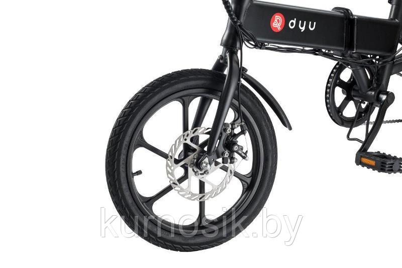 Электровелосипед DYU A1F Black - фото 5 - id-p117308066