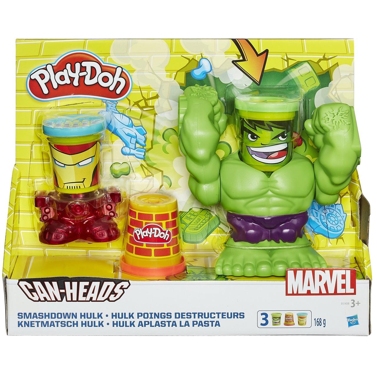 Игровой набор Битва Халка PLAY-DOH Оригинал