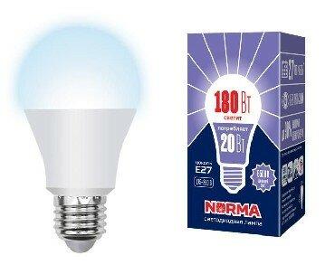 UL-00004028 LED-A65-20W/DW/E27/FR/NR матовая Серия Norma 6500K Лампа светодиодная VOLPE