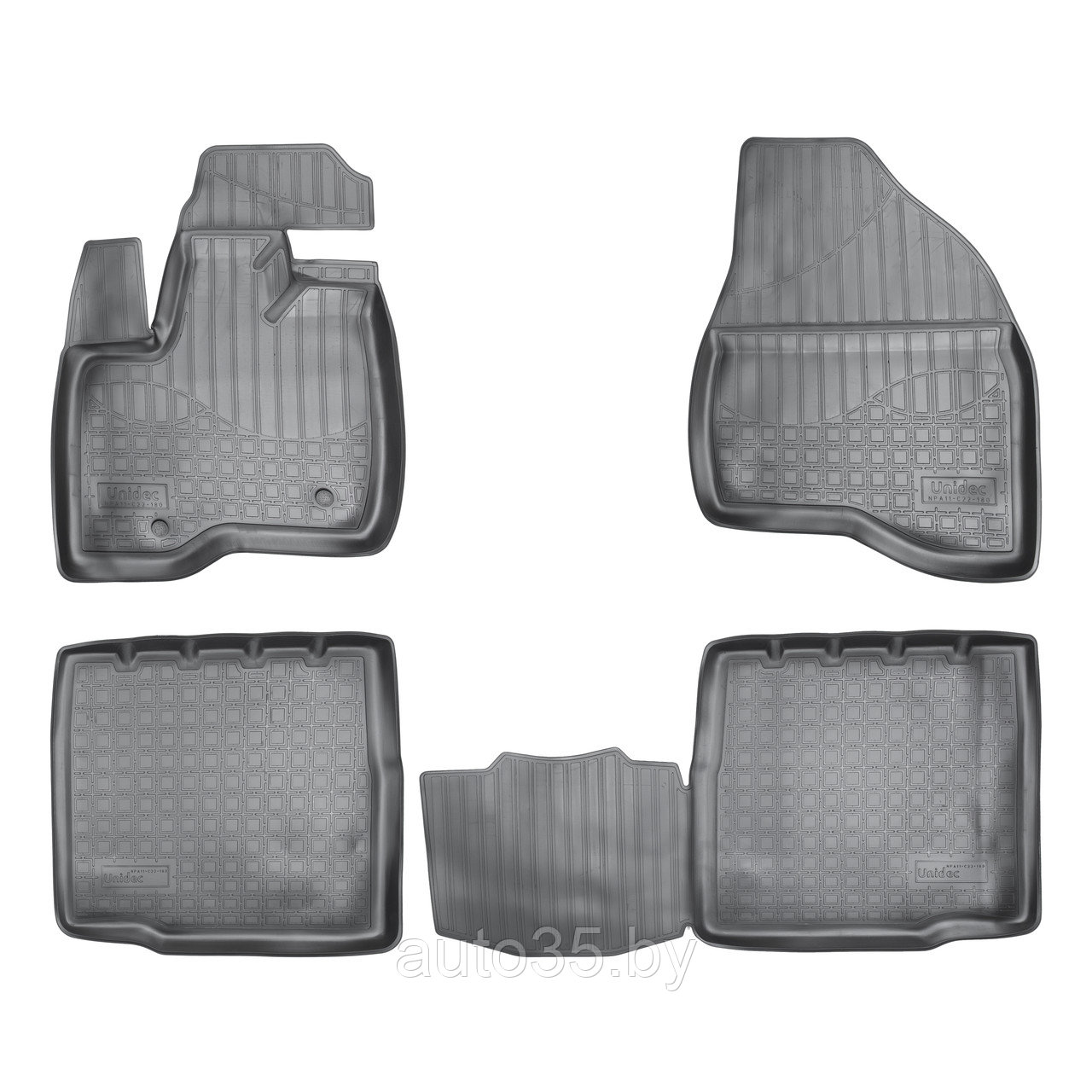 Коврики салонные для Ford Explorer (2010) (U502) (5 мест)