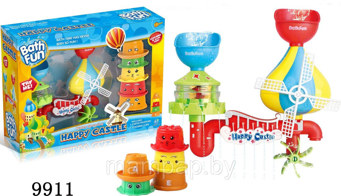 Игрушка для купания Водяная мельница XoKo Bath Fun (арт.9911)