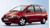 Чехлы на сиденья Volkswagen Sharan (2000-2010), Ford Galaxy (2000-2006)