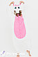 Кигуруми Единорог Бело-розовый, Размер (135-145 см), фото 3