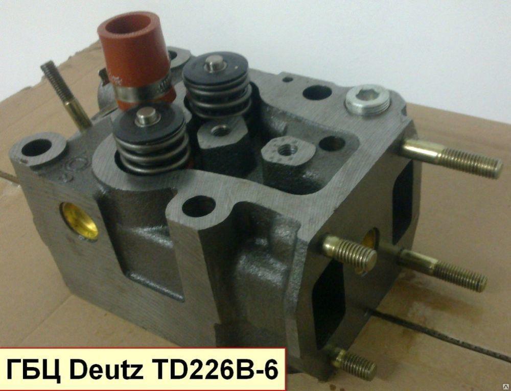 Головка блока цилиндров в сборе ДВС DEUTZ TD226/TBD226/WP6G 13021396 - фото 1 - id-p117355173