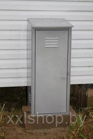 Шкаф для газового баллона 1х50л (серый), фото 2