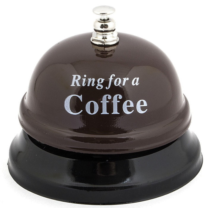 Звонок настольный Ring for a Coffe - фото 2 - id-p117374231