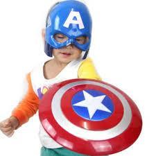 Набор капитан америка щит маска и фигурка WL3030 Capitan America Avengers - фото 2 - id-p117374856
