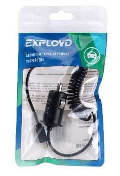 EX-Z-312 MICRO USB 1M 1А чёрный Автомобильное ЗУ EXPLOYD