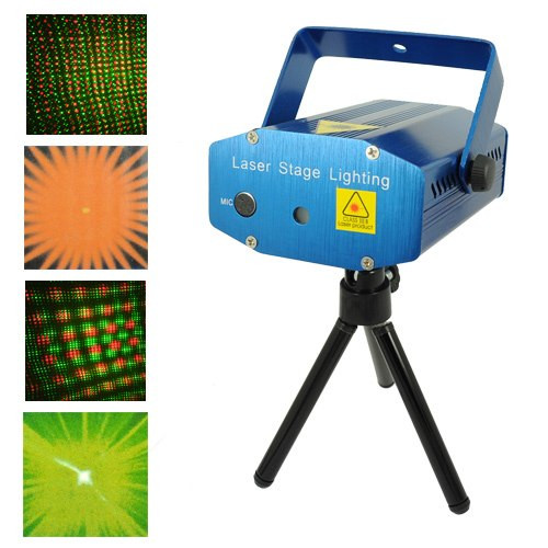 Лазерный проектор с разными узорами - фото 2 - id-p7099839