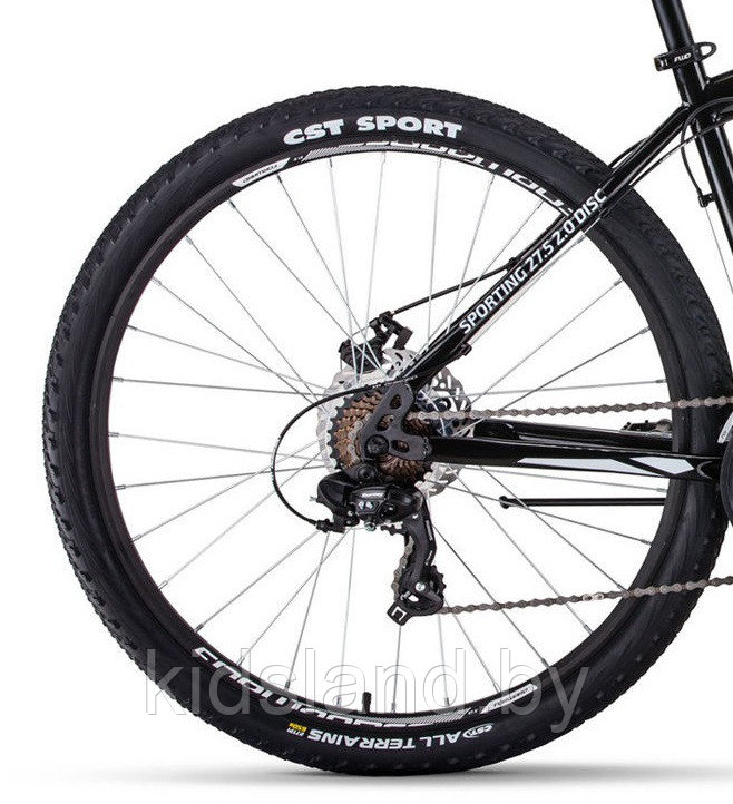 Велосипед Forward Sporting 27,5 2.0 D'' (черный) - фото 5 - id-p117308605