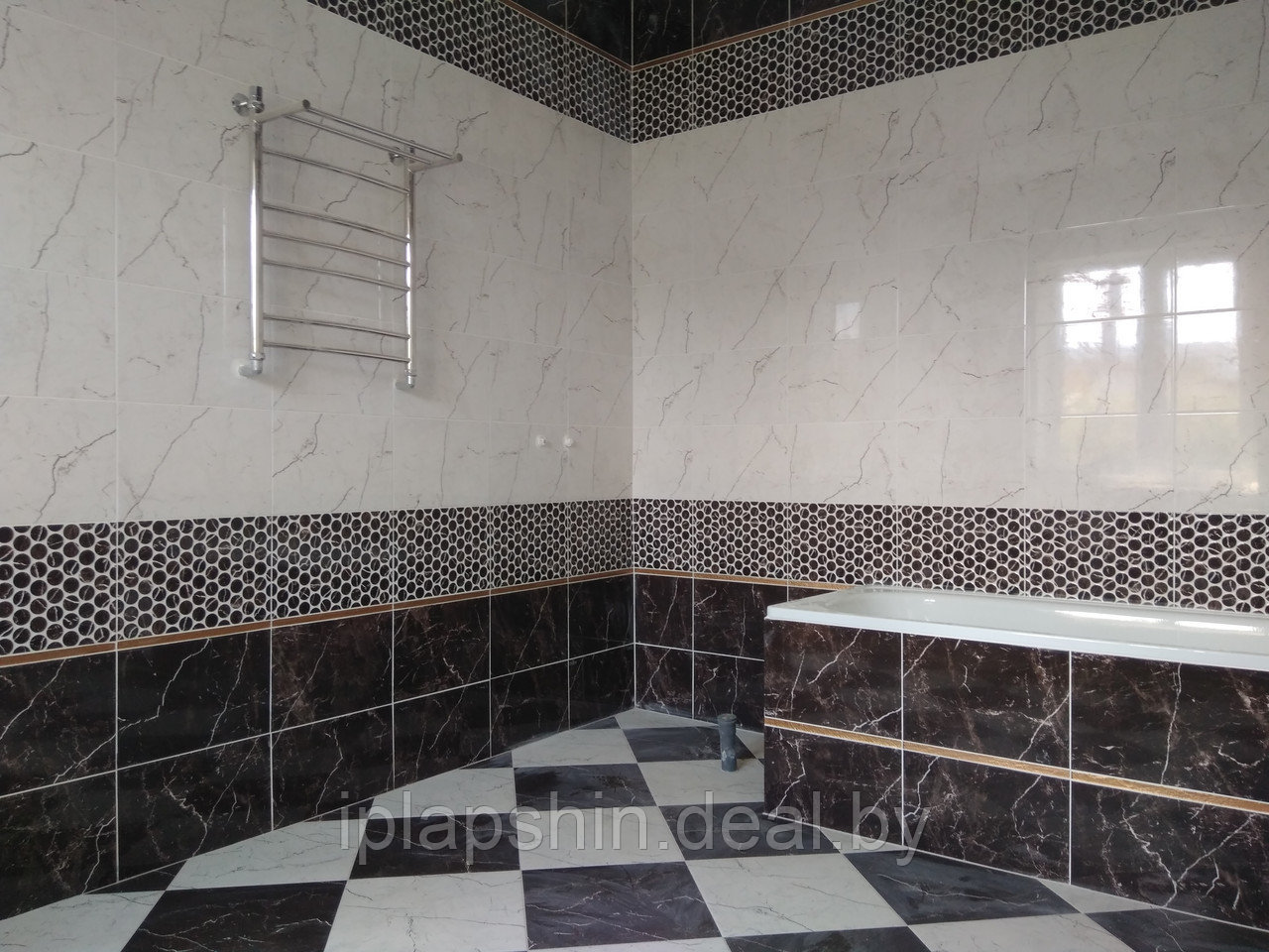 Отделка ванной комнаты плиткой в Гомеле - фото 6 - id-p117405747