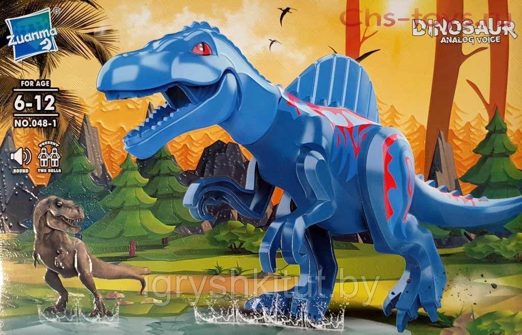 Конструктор Динозавр, со звуком, аналог Лего,(2 вида), арт. 048-Y2 - фото 2 - id-p117407037