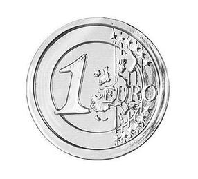 ШОКОЛАДНЫЕ МОНЕТЫ «1 EURO» 6Г (60 ШТУК), ГОРЬКИЙ И МОЛОЧНЫЙ, В СЕРЕБРЯНОЙ И ЗОЛОТОЙ ФОЛЬГЕ