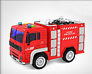 Детская игрушечная грузовая машинка арт. WY551B Пожарная (световые и звуковые эффекты), фото 6