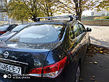 Багажник LUX для Nissan Almera III, 2012-... аэродуги, фото 9