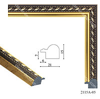 Рамки из пластикового багета 2115а-05