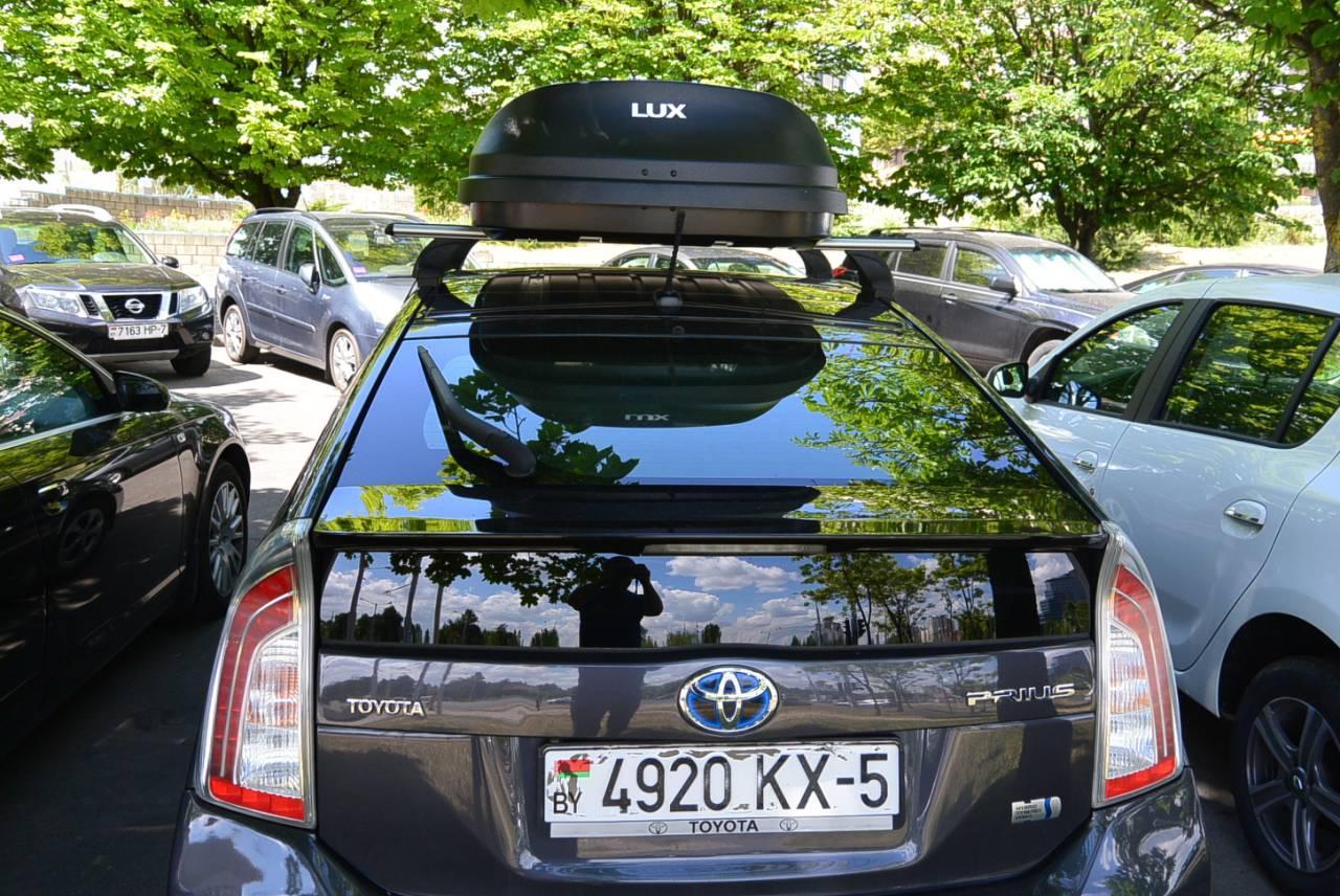Багажник Атлант для Toyota Prius XW30 хетчбэк 2009-... (аэродинамическая дуга) - фото 4 - id-p69113955