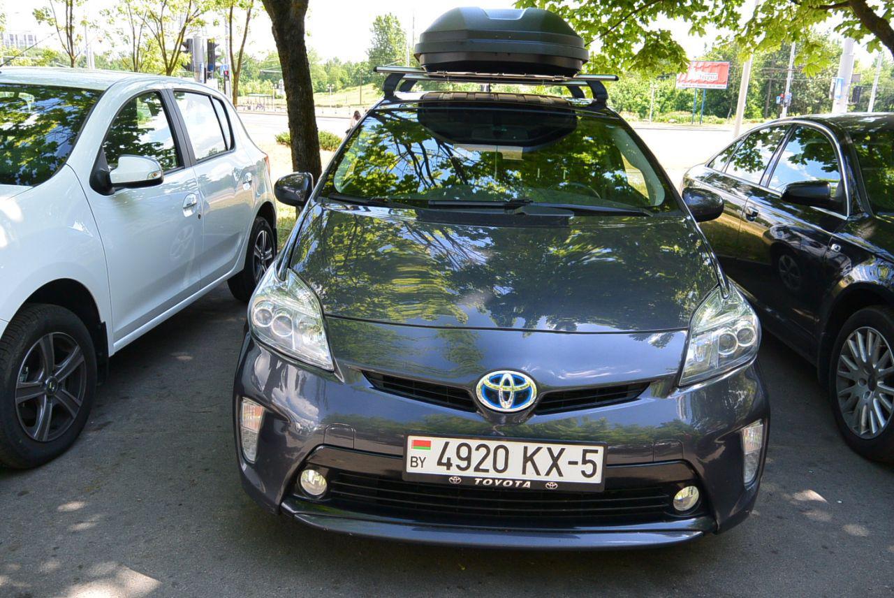 Багажник Атлант для Toyota Prius XW30 хетчбэк 2009-... (аэродинамическая дуга) - фото 9 - id-p69113955