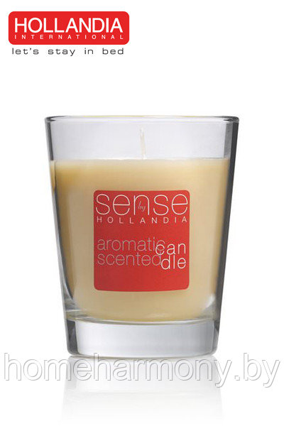 Ароматическая свеча "SENSE" (200 ml) от "Hollandia International" для спален - фото 1 - id-p7102750